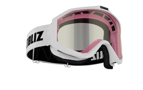 Bliz, Bliz Liner Goggles Single Lens weiß/schwarz 2020 Ski & Snowboardbrille, Bliz Liner Skibrille