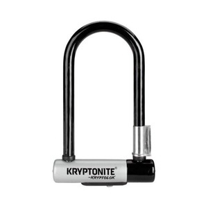 Kryptonite, Kryptonite KryptoLok Mini-7 Fahrradschloss + Kryptoflex 2019 Veloschlösser, Kryptonite Bügelschloss KryptoLok Mini-7 Grau