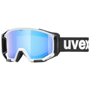 Uvex, Uvex Sportbrille Athletic CV - Cloud Matt, Mirror Blue, Uvex Athletic CV Bike Goggle