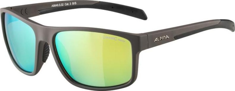 Alpina, Nacan I Herren Sonnenbrille, Alpina Nacan I Sportbrille grau