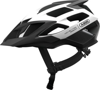 ABUS, Abus Moventor bike helmet / / polar white, ABUS Velohelm Moventor - Polar White (Grösse: L (57-61 cm))