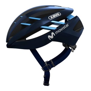 ABUS, ABUS Helm AVENTOR gleam silver M, Abus AVENTOR Velohelm silber
