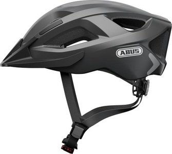 ABUS, ABUS Aduro 2.0 Helm grau 2022 L | 58-62cm Trekking & City Helme, ABUS Velohelm Aduro 2.0 - Titan (Grösse: L (58-62 cm))