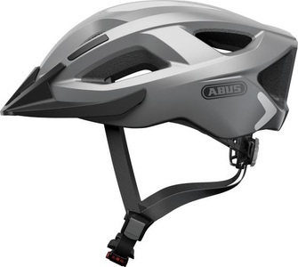 ABUS, ABUS Velohelm Aduro 2.0 - Glare Silver, Abus Aduro 2.0 Velohelm silber