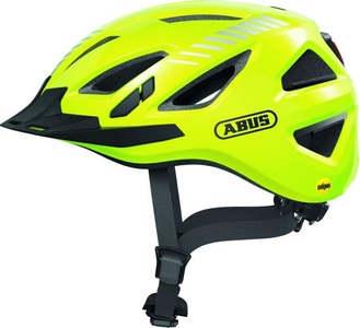 ABUS, Abus Urban-I 3.0 MIP Velohelm neongelb, ABUS Velohelm Urban-I 3.0 MIPS - Signal Yellow (Grösse: L (56-61 cm))