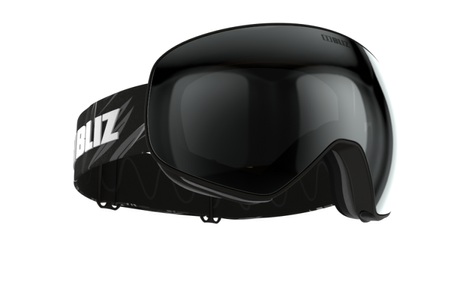 Bliz, Bliz Skibrille Floz - Matt Black, Brown w Silver Mirror, Bliz Floz Skibrille