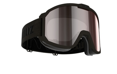 Bliz, Bliz Skibrille Rave - Matt Camo Green, Smoke w Silver Mirror, Bliz Rave Skibrille