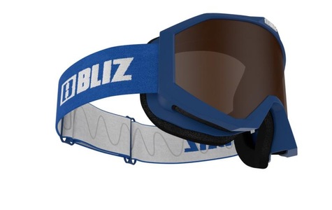 Bliz, Bliz Liner Goggles Contrast Lens Kinder blue-white/brown 2020 Ski & Snowboardbrille, Bliz Liner Skibrille