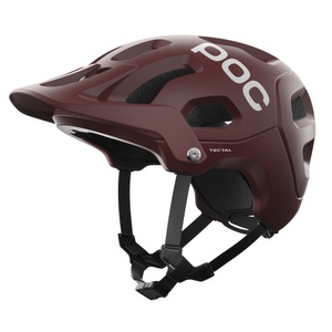 Poc, Poc Tectal - MTB-Helm Garnet Red Matt Kopfumfang - 55-58 cm, POC Tectal Fahrradhelm