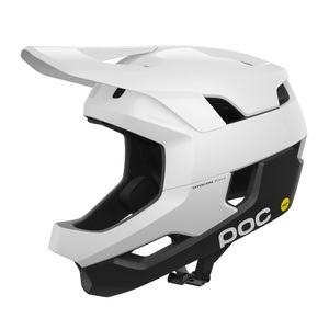 Poc, POC Otocon Race MIPS Fahrradhelm, POC Otocon Race MIPS Velohelm - Hydrogen White/Uranium Black Matt (Grössen: S (51-54 cm))