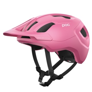 Poc, POC Axion Helm pink 2022 L | 59-62cm MTB Helme, POC Axion Velohelm - Actinium Pink Matt (Grössen: L (59-62 cm))