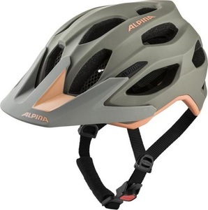 Alpina, Alpina Carapax 2.0 Helm grau 2022 57-62cm MTB Helme, Alpina CARAPAX 2.0 moon-grey-peach matt Velohelm grau