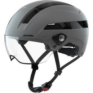Alpina, ALPINA Soho Visor Fahrradhelm, Alpina SOHO VISOR Velohelm grau