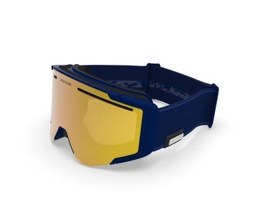 Spektrum, Östra Bio Skibrille, Spektrum Skibrille Östra Bio Essential - Night Blue, Brown Multi Layer Gold