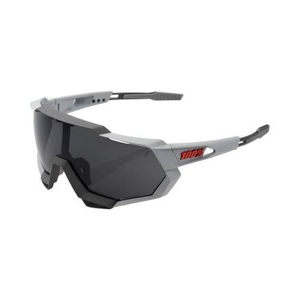 Ride 100%, 100% Sportbrille Speedtrap - Soft Tact Stone Grey - Smoke, Speedtrap Sportbrille