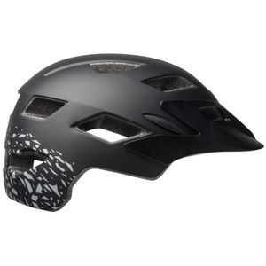 Bell, Bell Velohelm Kinder Sidetrack MIPS matte black/silver fragments, Bell Velohelm Kinder Sidetrack MIPS - matte black/silver fragments (Grösse: one size)