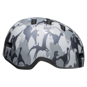 Bell, Bell Lil Ripper Helm Kinder grau 2022 45-52cm Kinderhelme, Bell Lil Ripper Helm - matte gray/silver camosaurus (Grösse: XS)