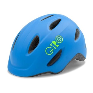 Giro, Giro Velohelm Kinder Scamp matte blue/lime, 