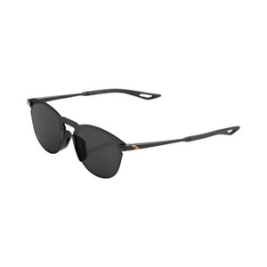 100PERCENT, Legere Round Polished Black Smoke Lens, 100% Legere Round Sportbrille schwarz