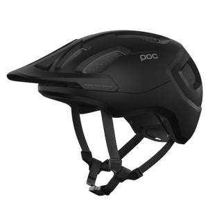 Poc, POC Axion Helm schwarz 2022 M | 55-58cm MTB Helme, POC Axion Velohelm - Uranium Black Matt (Grössen: M (55-58 cm))