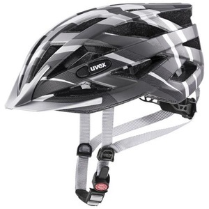 Uvex, Uvex air wing cc Velohelm silber, Uvex Air Wing CC Velohelm - Black Silver Mat (Grösse: 56-60)