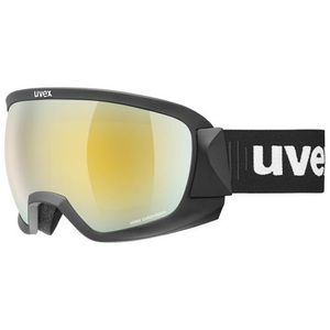 Uvex, Uvex Contest CV Skibrille (Schwarz), Uvex contest CV race Skibrille - black mat mirror gold