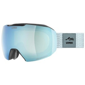 Uvex, Uvex epic ATTRACT Skibrille - black matt dl/mirror sapphire, Uvex epic ATTRACT Skibrille - black matt dl/mirror sapphire