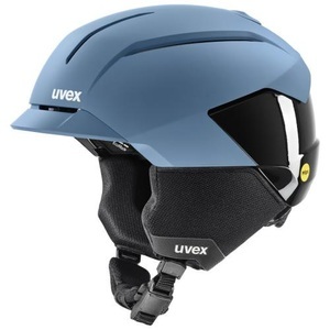 Uvex, levitate Mips Skihelm, Uvex Levitate Mips Skihelm - stone blue-black matt (Grösse: 51-55)