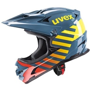 Uvex, UVEX hlmt 10 Bike Helm blue/fire 2021 54-56cm Downhill Helme, 