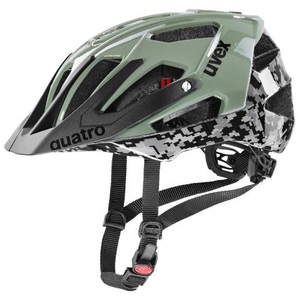 Uvex, UVEX Quatro Helm pixelcamo/olive 2021 52-57cm MTB Helme, Uvex Quatro Velohelm moos