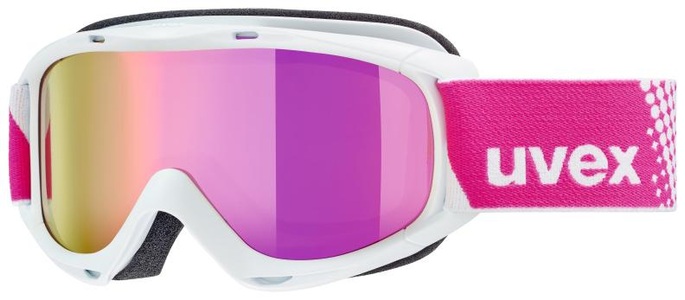 Uvex, Uvex slider FM Skibrille - white, uvex sports Kinder-Skibrille