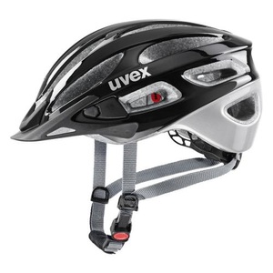 Uvex, UVEX True Helm schwarz/silber 2022 52-55cm Trekking & City Helme, Uvex True Velohelm schwarz
