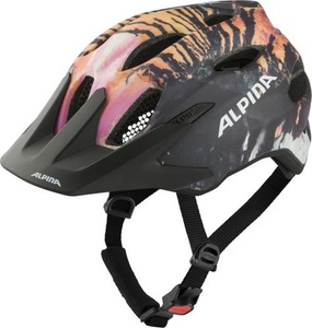 Alpina, Carapax Kinder Velohelm, Alpina Velohelm Kinder Carapax - Michael Cina Black Matt (Grösse: 51-56)
