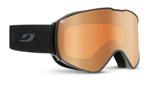 Julbo, Julbo Skibrillen ALPHA J76112229, Julbo Skibrille Alpha - schwarz, orange, flash silber