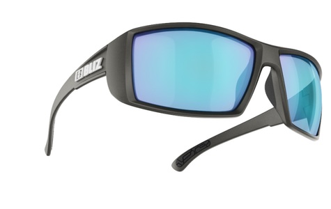 undefined, Bliz Drift Brille matte black/smoke/blue multi 2020 Brillen, Bliz Sportbrille Drift - Matt Black Smoke w Blue Multi