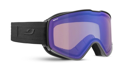 Julbo, Julbo Skibrillen CYRIUS J75934149, Julbo Skibrille Cyrius - schwarz, reactiv 1-3 high contrast, flash blau