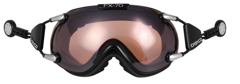 Casco, Casco FX-70 Vautron Skibrille (Schwarz)