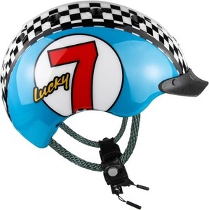 Casco, Casco Velohelm Kinder Mini 2 - Lucky 7 blau, Casco Velohelm Kinder Mini 2 - Lucky 7 blau (Grösse: S (52-56 cm))