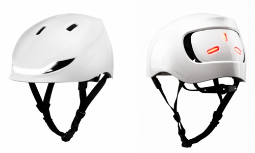 Lumos, Lumos Velohelm Street - White, Lumos STREET Velohelm weiss