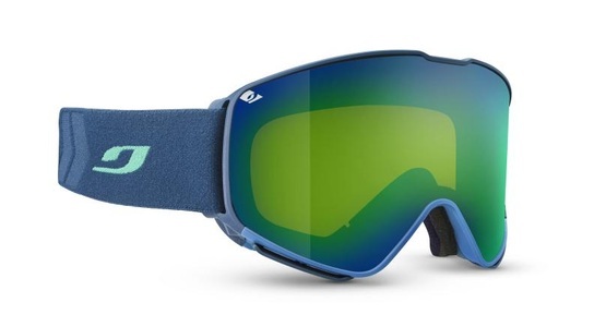 Julbo, Julbo Skibrille Quickshift OTG - Blau, Flash Grün, Julbo Quickshift OTG Spectron 3 Skibrille