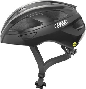 ABUS, ABUS Macator MIPS Velohelm - Shiny Black, ABUS Macator MIPS Velohelm - Shiny Black (Grösse: M (52-57 cm))