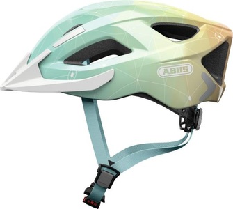 ABUS, ABUS Aduro 2.0 Helm blue art 2020 L | 58-62cm MTB Helme, Abus Aduro 2.0 Velohelm azur