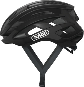 ABUS, Abus AirBreaker Velohelm kohle, ABUS Velohelm Airbreaker - Shiny Black (Grösse: S (51-55 cm))