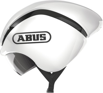 ABUS, Abus GameChanger TT Velohelm weiss, Abus Velohelm GameChanger TT - Shiny White (Grösse: L (58-62 cm))