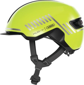ABUS, Abus HUD-Y Velohelm neongelb, Abus HUD-Y Velohelm neongelb