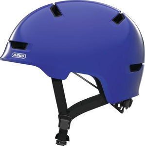 ABUS, Abus Casco bici ABUS raschietto ragazzino 3.0 / / lucido blu blu lucido ..., Abus Velohelm Scraper 3.0 Kid - Shiny Blue (Grösse: S (51-55 cm))
