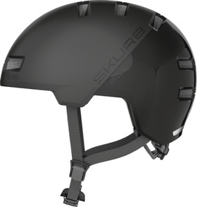 ABUS, Abus Skurb ACE Velohelm schwarz, ABUS Velohelm Skurb ACE - Velvet Black (Grösse: S (52-56 cm))