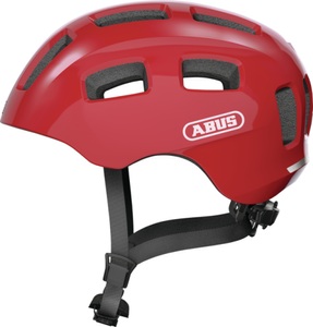 ABUS, Abus Youn-I 2.0 Velohelm rot, ABUS Velohelm Kinder Youn-I 2.0 - Blaze Red (Grösse: M (52-57 cm))