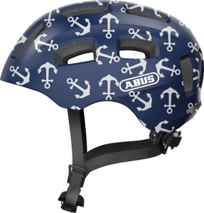ABUS, ABUS Youn-I 2.0 Helm blau 2022 S | 48-54cm Trekking & City Helme, ABUS Velohelm Youn-I 2.0 - Blue Anchor (Grösse: S (51-55 cm))