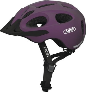 ABUS, ABUS Youn-I Ace Helmet metallic plum 2020 M | 52-57cm Trekking & City Helme, Abus YOUN-I ACE Velohelm violett